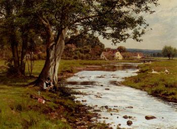 Edward Wilkins Waite : An Afternoons Fishing